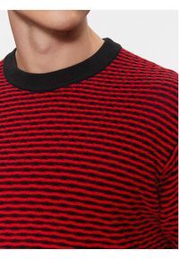 Hugo Sweter Sonderson 50500007 Czerwony Regular Fit. Kolor: czerwony. Materiał: bawełna #2