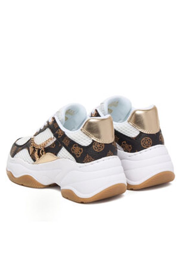 Guess Sneakersy FLPHAR FAL12 Biały. Kolor: biały. Materiał: skóra