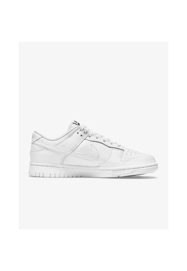 Buty sportowe Nike Dunk Low Triple White. Kolor: biały