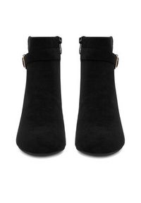 DeeZee Botki HX19021-9 Czarny. Kolor: czarny. Materiał: materiał #5