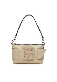 Torebka Armani Exchange. Kolor: beżowy
