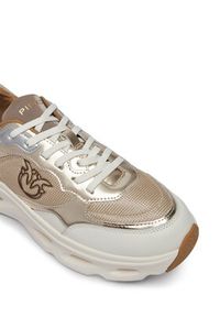 Pinko - PINKO Sneakersy Pink 09 SS0167 P144 Beżowy. Kolor: beżowy. Materiał: skóra #6
