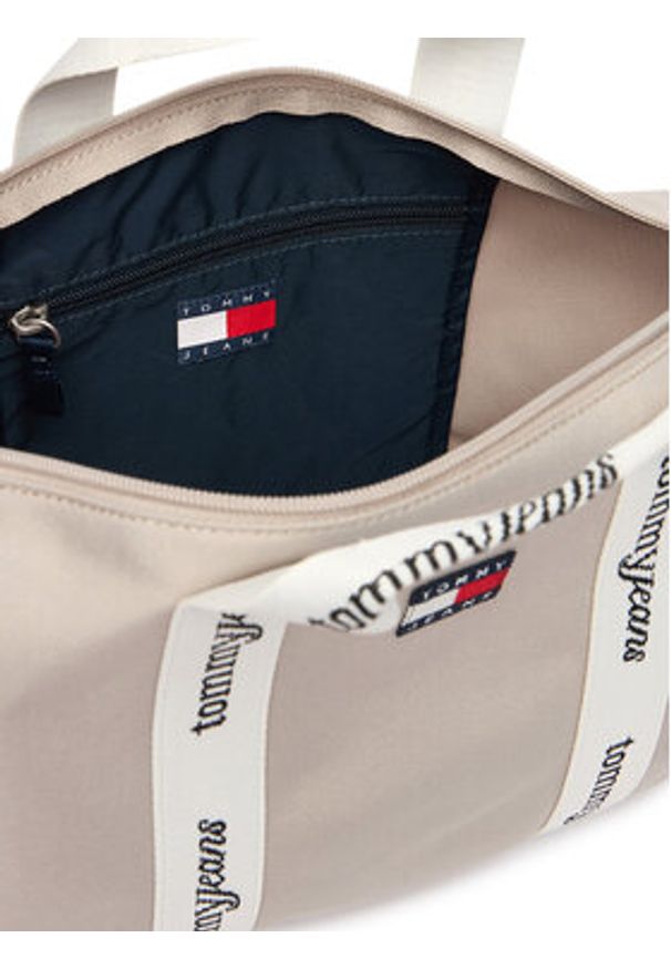 Tommy Jeans Torebka Tjw Ess Daily Mini Tote AW0AW18460 Beżowy. Kolor: beżowy