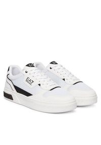 EA7 Emporio Armani Sneakersy 7X000650 AF23102 MZ021 Biały. Kolor: biały. Materiał: skóra #6