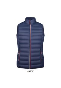 SOL'S - Damska kurtka bez rękawów Sol's Victoire Bw. Kolor: niebieski. Materiał: puch. Długość rękawa: bez rękawów #1