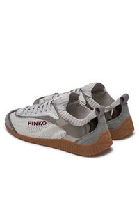 Pinko - PINKO Sneakersy Reby 03 SS0061 T026 Szary. Kolor: szary. Materiał: materiał #3