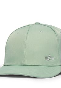 Alpha Industries Czapka z daszkiem Metal Label 156905 Zielony. Kolor: zielony. Materiał: poliamid, nylon #4