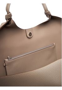 DKNY Torebka R42BAE48 Beżowy. Kolor: beżowy. Materiał: skórzane #8