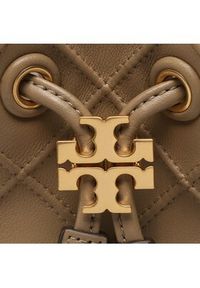 Tory Burch Torebka Fleming Soft Bucket Bag 142565 Brązowy. Kolor: brązowy. Materiał: skórzane #4