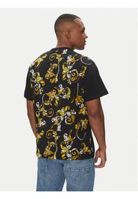 Versace Jeans Couture T-Shirt 78GAH615 Czarny Regular Fit. Kolor: czarny. Materiał: bawełna #5