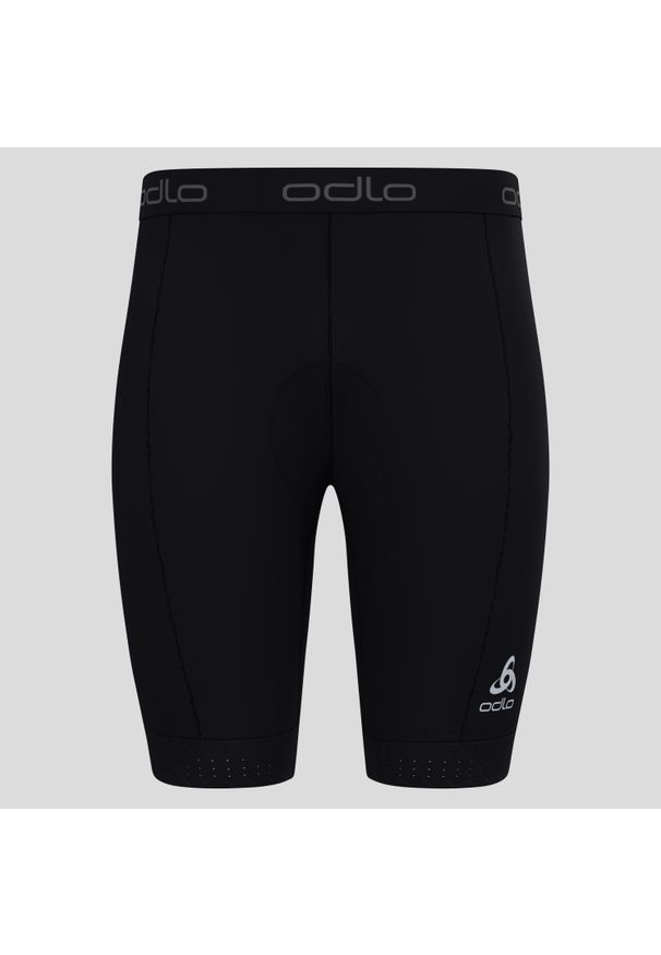 Spodenki rowerowe męskie Odlo short ZEROWEIGHT. Kolor: wielokolorowy, czarny, szary