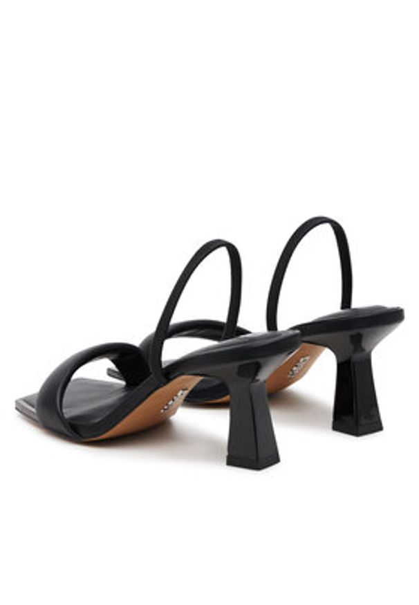 DKNY Sandały K1550418 Czarny. Kolor: czarny. Materiał: skóra