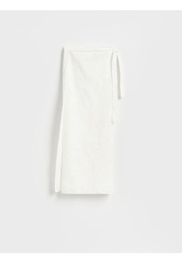 Reserved - Sarong z wiązaniem - biały. Kolor: biały