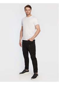 G-Star RAW - G-Star Raw Spodnie materiałowe Zip Pocket 3D D21975-C105-6484 Czarny Skinny Fit. Kolor: czarny. Materiał: bawełna