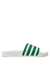 Adidas - Klapki adidas. Kolor: zielony #1