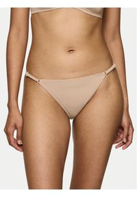 Triumph Dół od bikini Midnight 10222211 Beżowy. Kolor: beżowy. Materiał: syntetyk #1