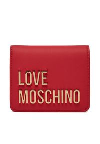 Love Moschino - Mały Portfel Damski LOVE MOSCHINO. Kolor: czerwony #1