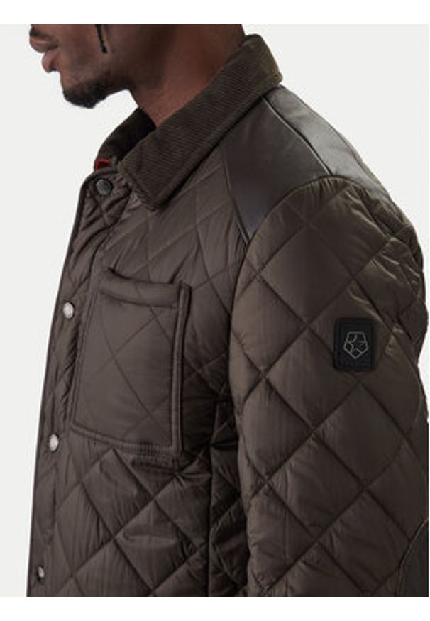 Milestone Kurtka przejściowa MSSantos 990474 60655 Khaki Regular Fit. Kolor: brązowy. Materiał: syntetyk