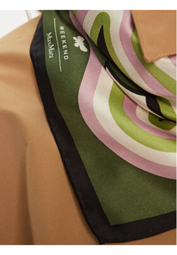 Weekend Max Mara Szal Onesto 2515541094650 Różowy. Kolor: różowy. Materiał: jedwab, materiał