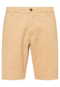 Quiksilver Szorty materiałowe Everyday Chino EQYWS03468 Brązowy Tapered Fit. Kolor: brązowy. Materiał: materiał, bawełna #2