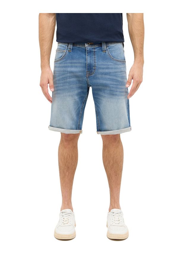 Męskie szorty Mustang Style Chicago Shorts Z Denim Blue 1016349 5000 583. Materiał: denim