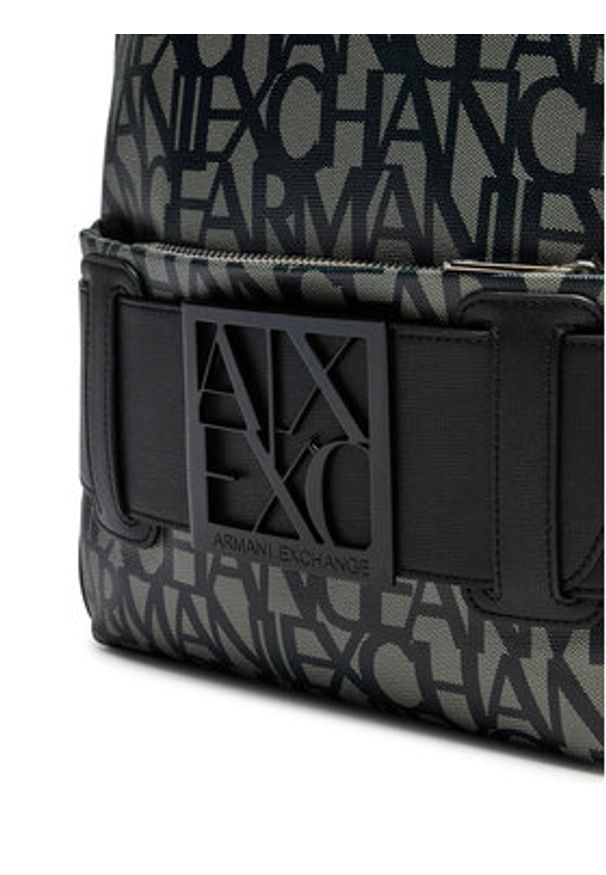 Armani Exchange Plecak 949153 3F742 00850 Szary. Kolor: szary. Materiał: skóra