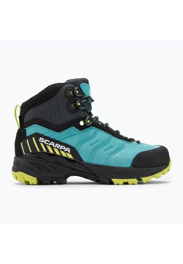 Scarpa - Buty trekkingowe damskie SCARPA Rush TRK GTX. Kolor: wielokolorowy, niebieski, szary