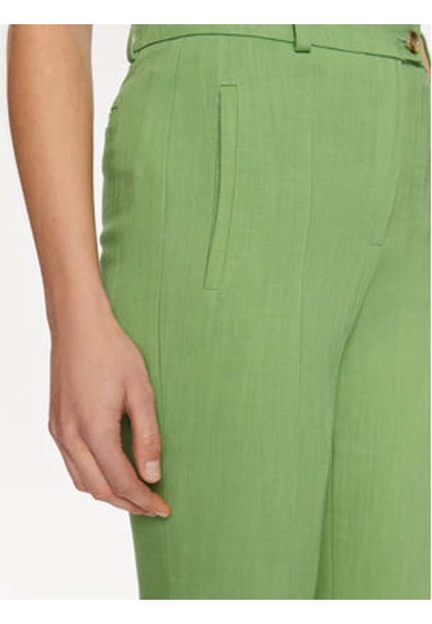 BOSS - Boss Spodnie materiałowe Terela 50511972 Zielony Slim Fit. Kolor: zielony. Materiał: wiskoza