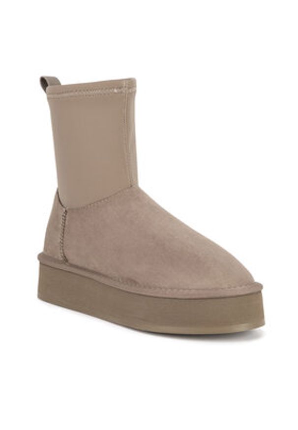 Jenny Fairy Śniegowce BJL20338 Beżowy. Kolor: beżowy. Materiał: materiał