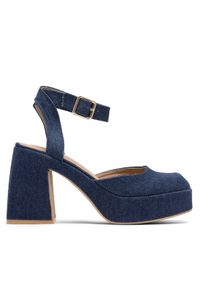 Jenny Fairy Sandały RYNE HY2153-1 Niebieski. Kolor: niebieski. Materiał: materiał #1