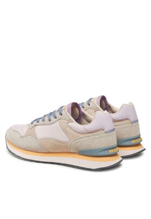 HOFF Sneakersy Lila 12502013 Beżowy. Kolor: beżowy. Materiał: zamsz, skóra