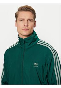 Adidas - adidas Bluza adicolor Classics Firebird JP2543 Zielony Loose Fit. Kolor: zielony. Materiał: syntetyk #4