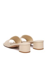 Gino Rossi - GINO ROSSI Klapki C-V2399L-1-1 Beżowy. Kolor: beżowy. Materiał: skóra #6