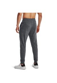 Spodnie dresowe męskie Under Armour Rival Terry Jogger. Kolor: szary. Materiał: dresówka