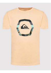 Quiksilver T-Shirt Uprise EQYZT06663 Pomarańczowy Regular Fit. Kolor: pomarańczowy. Materiał: bawełna #2