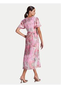 Swing Sukienka koktajlowa 5AG23600 Różowy Regular Fit. Kolor: różowy. Materiał: wiskoza. Styl: wizytowy #7