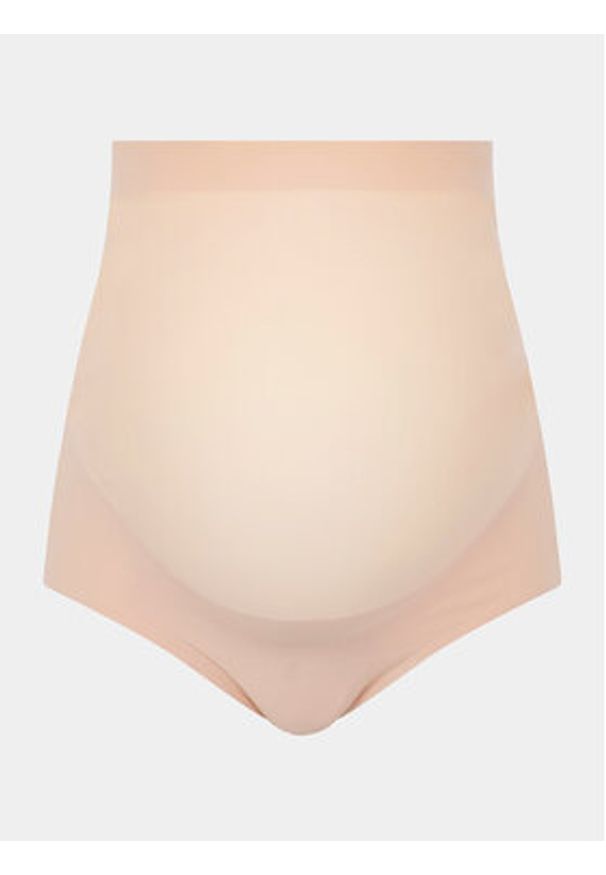 Chantelle Majtki ciążowe Pure Maternity C19P80 Beżowy. Kolekcja: moda ciążowa. Kolor: beżowy. Materiał: syntetyk