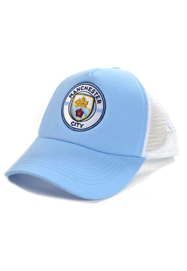 MANCHESTER CITY - Czapka Manchester City licencjonowana. Kolor: niebieski