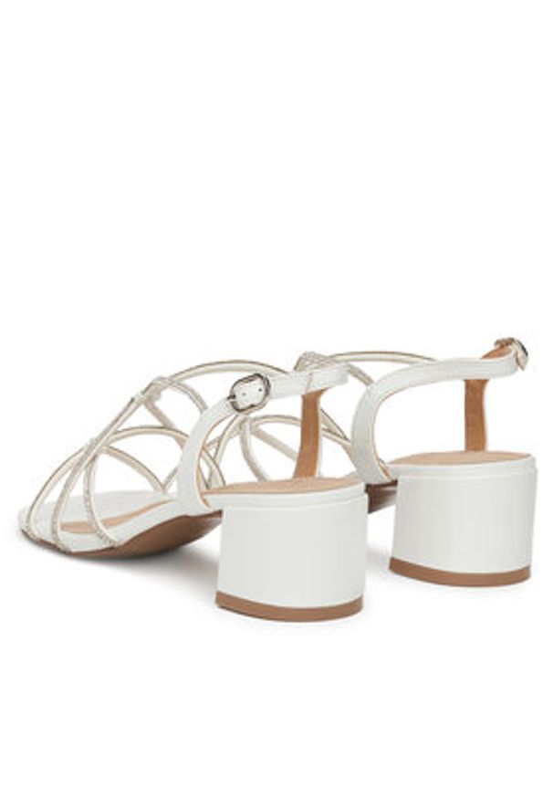 Clara Barson Sandały WS24055-03 Biały. Kolor: biały. Materiał: skóra
