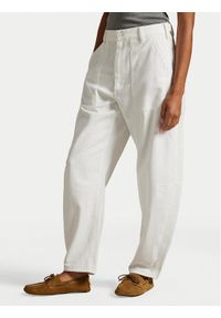 Polo Ralph Lauren Spodnie materiałowe 211A93147001 Biały Relaxed Fit. Kolor: biały. Materiał: bawełna #1