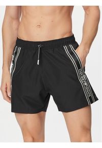 Emporio Armani Szorty kąpielowe EM000583 AF20426 UC001 Czarny Regular Fit. Kolor: czarny. Materiał: syntetyk #1