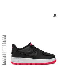 Nike Sneakersy Af1/1 (GS) DB4545 005 Czarny. Kolor: czarny. Materiał: skóra #7