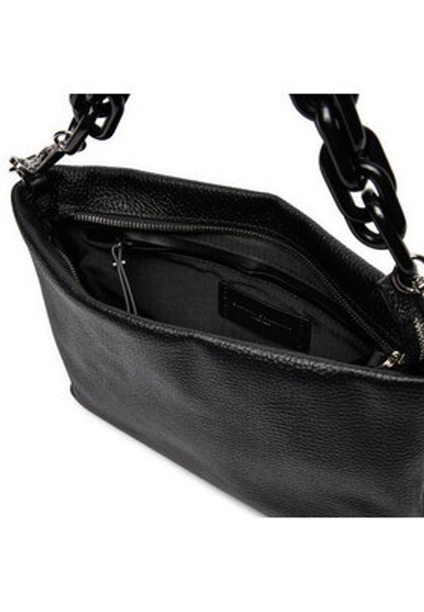 Gianni Chiarini Torebka Brenda BS 8265/COMM GRN Czarny. Kolor: czarny. Materiał: skórzane