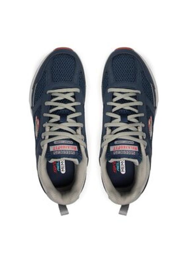 skechers - Skechers Trekkingi Verketta 51898/NVGY Granatowy. Kolor: niebieski. Materiał: materiał. Sport: turystyka piesza