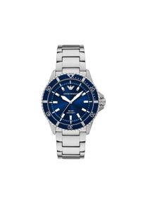 Emporio Armani Zegarek World Explorer AR11697 Srebrny. Kolor: srebrny
