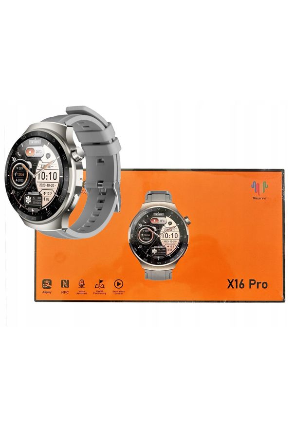 ITIMPORT - SmartWatch X10 PRO METALOWY Menu PL Rozmowy NFC 1.55" HD Męski Android iOS. Rodzaj zegarka: smartwatch