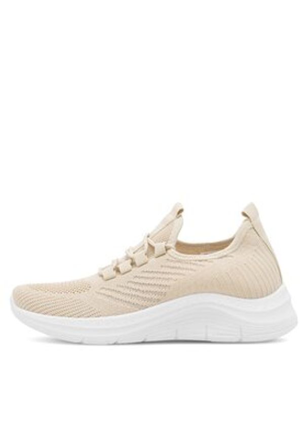 Jenny - JENNY Sneakersy WFA2706-1 Beżowy. Kolor: beżowy. Materiał: mesh, materiał
