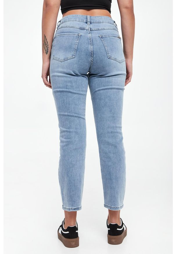 Joseph Ribkoff - Jeansy damskie z kryształkami JOSEPH RIBKOFF