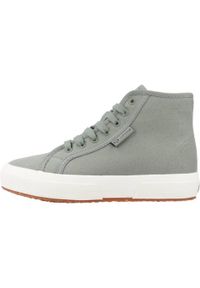 Superga - Buty SUPERGA S21415W Zielony. Kolor: zielony. Materiał: tkanina. Sport: turystyka piesza