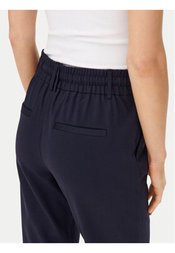 only - ONLY Spodnie materiałowe Poptrash 15115847 Granatowy Regular Fit. Kolor: niebieski. Materiał: syntetyk